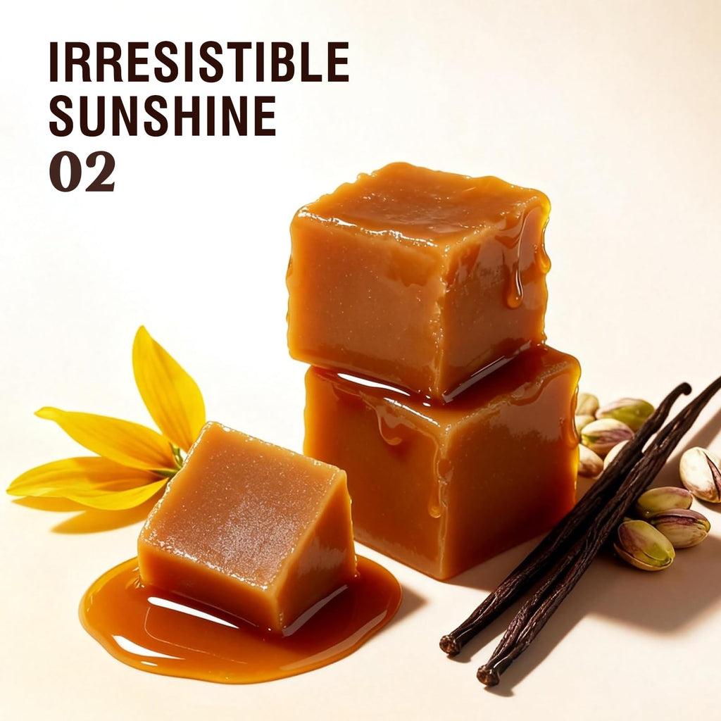 Sttes Perfume 602# (Irresistible Sunshine) - Eau de Perfume 100ml (3.4fl oz) Vanilla Gourmet Tune (Caramel Vanilla Flavor)