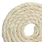 Natural Sisal Rope 1/4 Inch 6mm 98-Feet for Cat Scratching Post Tree Tower Replacement Repair and Replace, DIY Hemp Twine Rope for Cat Scratching Furniture Window Perch and Crafts Gardening