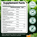 Oil of Oregano with Black Seed Oil | 8 in 1 Organic Oregano Oil Drops with Ashwagandha, Moringa & Turmeric | Natural Herbal Supplements for Immune Support & Stress Relief | Vegan Friendly, 2 Fl Oz