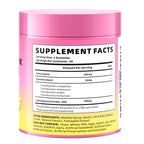 YXSW Women's Probiotics Slippery Elm Gummies, Sugar-Free Feminine Probiotics Gummies Support pH Balance, Gut Health & Immune System, Pineapple Flavor, 60 Count