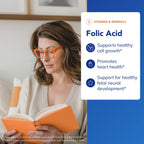 Pure Encapsulations Folic Acid | Hypoallergenic Dietary Supplement | 60 Capsules
