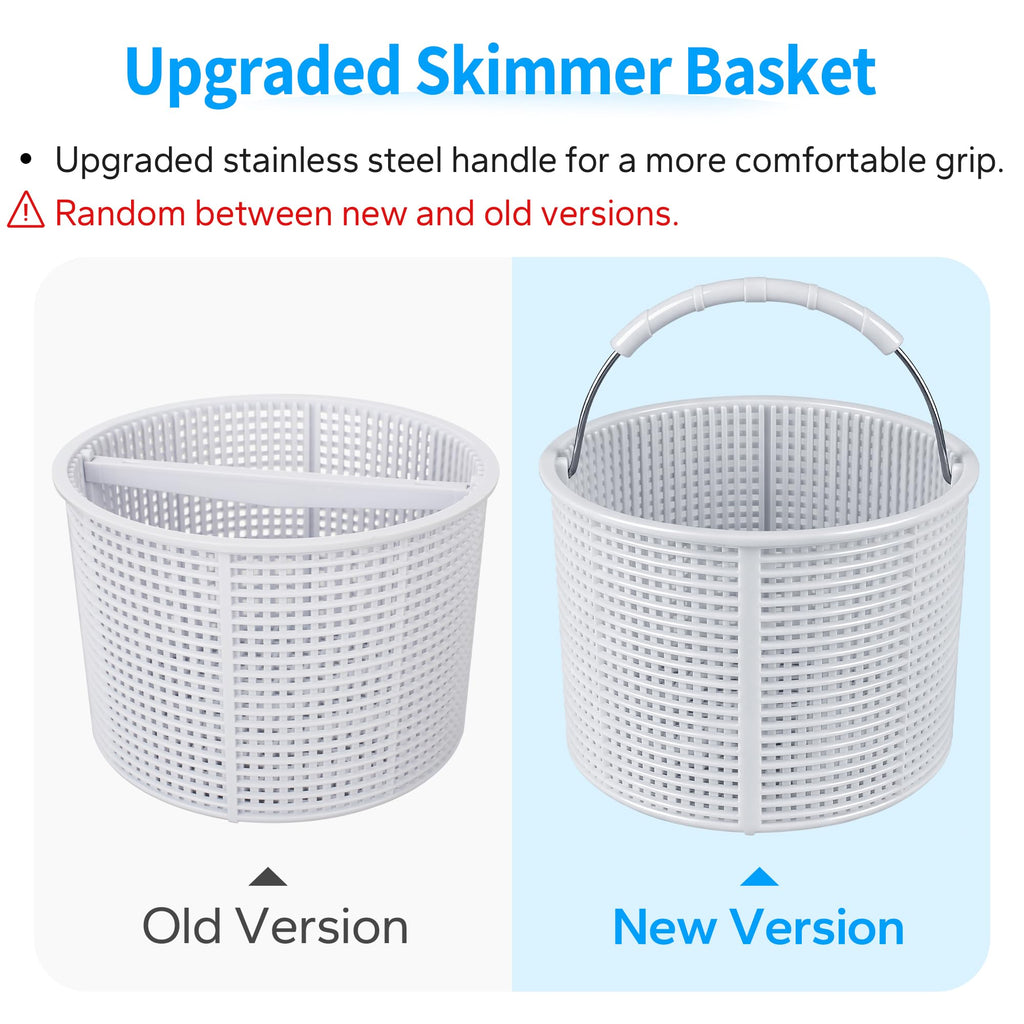 Dfnidy Pool Skimmer Basket Replacement for Hayward SPX1082CA & Aladdin B-152-7 Inch Heavy Duty Nylon Skimmer Basket | Fits Models SP1082, SP1083, SP1084, SP1085, SP1086, SP1075, 1075T, 1077 Series