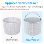 Dfnidy Pool Skimmer Basket Replacement for Hayward SPX1082CA & Aladdin B-152-7 Inch Heavy Duty Nylon Skimmer Basket | Fits Models SP1082, SP1083, SP1084, SP1085, SP1086, SP1075, 1075T, 1077 Series