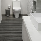 auxua Wood Grain Peel and Stick Floor Tiles – 11.8” Width, Full Roll Length of 590" – Versatile Design for Any Space, Light Color Self Adhesive Vinyl Flooring, Waterproof and Non-Slip Features