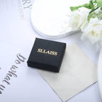 Sllaiss 925 Sterling Silver Stud Earrings for Women Long Post Earrings gold