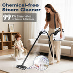 Waitbird Steam Cleaner, Handheld Steamer For Cleaning With 21 Accessories, 248 °F High Temperature, Suitable for Floor, Tile, Window