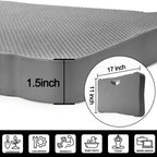 ZENFUN 3 Pack Kneeling Mats, Heavy Duty Thick Foam Kneeling Pad, Shock Absorbent Pads, High Density Premium Kneeling Pads for Yoga Exercise, Foam Kneeler Mat Garden Cushions, Water Proof