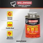 DAP Weldwood Original Contact Cement, Tan, 3 Oz (7079800107)