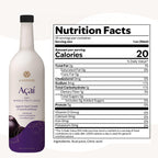 Pure 100% Acai (750 ml) Superfruit Juice - Packed with Antioxidants, Essential Fatty Acids & Phytonutrients. Sugar-free, No Dilution, Gluten-Free & Kosher