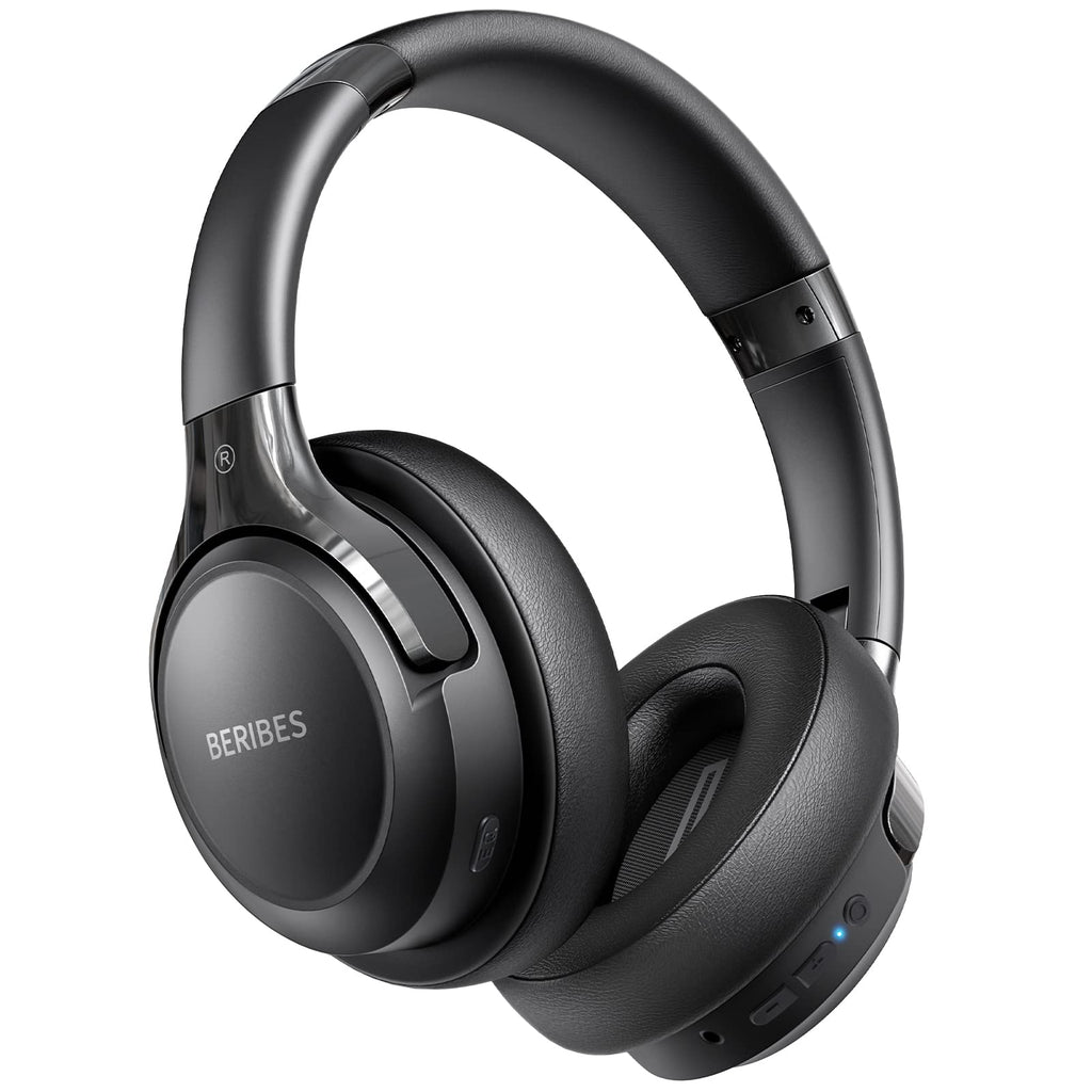 BERIBES Bluetooth Headphones Over Ear Wireless HiFi Stereo Headsets 65H 6EQ