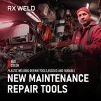 RX WELD 2-in-1 Plastic Welder, 1000PCS Hot Stapler Repair Kit