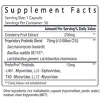 pH-D Feminine Health Support - Women's Health Probiotic with Prebiotic Blend, Cranberry Fruit Extract - Oral Supplement - 30 Count