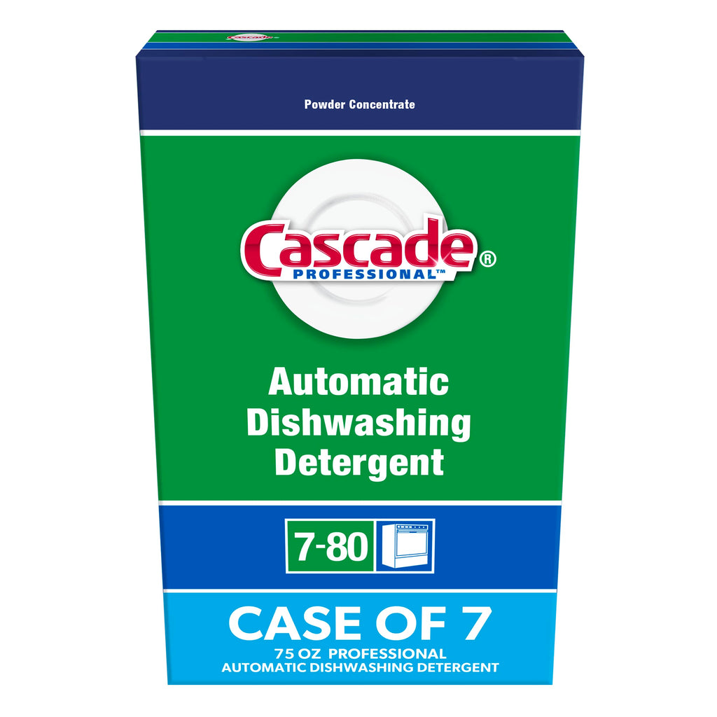 Cascade Automatic Dishwashing Detergent Powder with Dawn, 75 oz, 7 pack