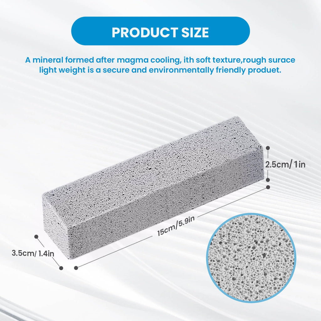 30 Pack Pumice Stone for Toilet Bowl Cleaning, Toilet Pumice Stones for Cleaning Toilets, Bathtubs, Grills, Swimming Pools, Sinks