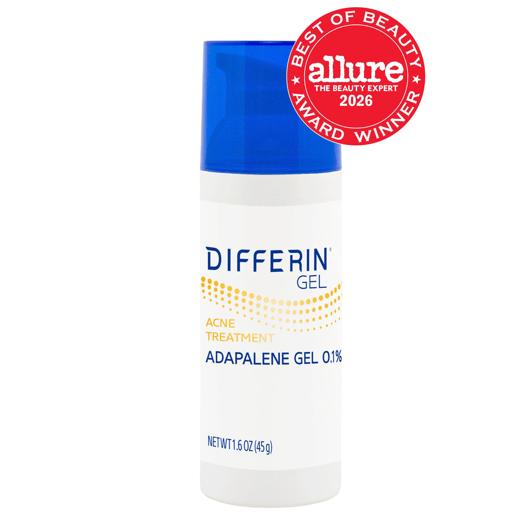 Differin Acne Retinoid Treatment Gel, 0.1% Adapalene, 45g Pump