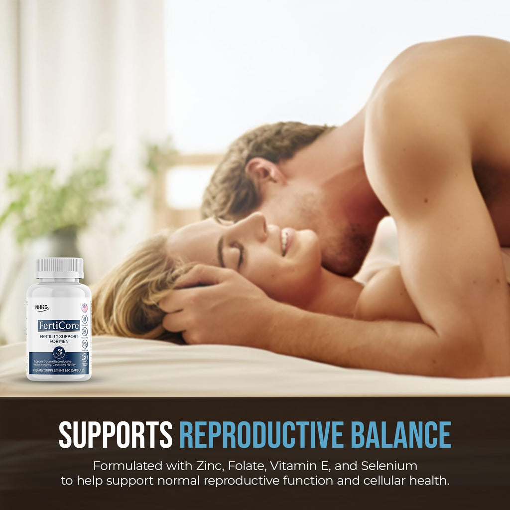 NHHS FertiCore Men's Fertility & Reproductive Wellness Supplement
