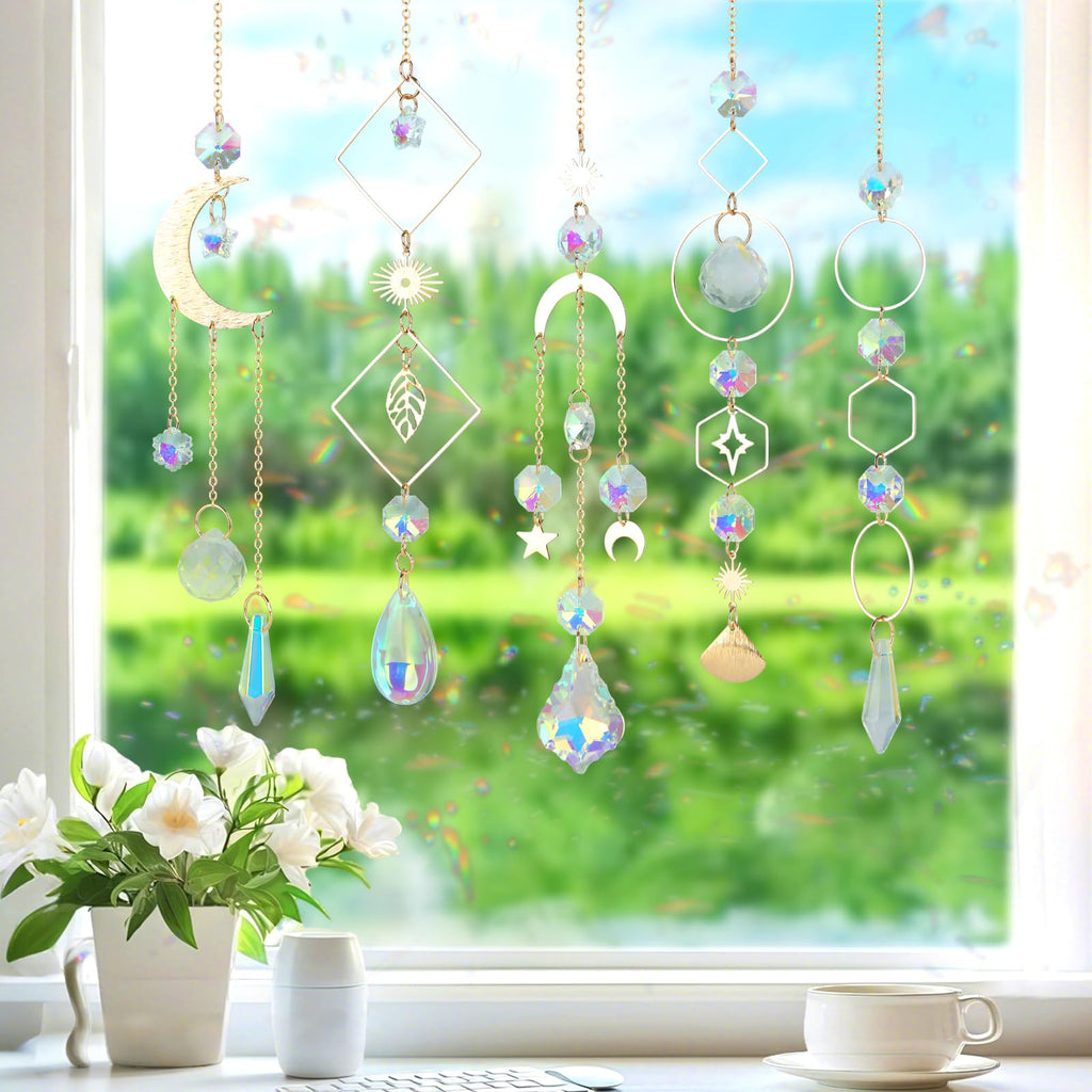 Sun Catcher Kits for Adults, 228pcs DIY Suncatcher Making Supplies