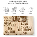 CENSIHER Gift for Wife from Husband, Anniversary Blanket Gifts for Women