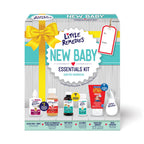 Little Remedies New Baby Essentials Kit with Saline Nasal Spray, Diaper Rash Cream, Gas Relief Drops, Gripe Water & More, Safe for Newborns, Multi-Color