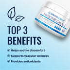 Approved Science Hemovir Cream - Hemorrhoid Support - 2 Fl Oz - Stops Itching and Optimizes Blood Flow - Restores Damaged Skin Tissue - Non GMO - Made in The USA