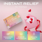 Body Restore Self Heating Warm Compress for Dry Eyes 30 Pack - Heated Eye Mask for Fast Relief, Birthday Gifts for Women, Men, Travel Essentials, Stye Eye Treatment, Relaxation - Variety