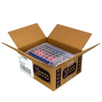 NECCO Wafers Licorice Wafers Display Pack - Classic Black Licorice Candy in Bulk Box, Single Variety Flavor, Gourmet Candy for Halloween, Office, and Pantry - 2-Ounce Rolls (Pack of 18)