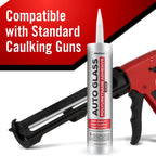 Berkland Polyurethane Windshield Adhesive, Black - Fast Curing Glass Glue