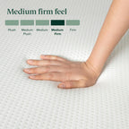 Zinus 5 Inch Twin Green Tea Memory Foam Mattress, Medium Firm Feel