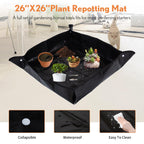 Bonsai Tools Kit 20 Pcs Garden Tools Set for Starters, Gardening Gifts for Women Men Includes Bonsai Wire Kit, Plant Mat, Pruning Shears, Bonsai Scissors, Succulent Tools in Leather Storage Bag