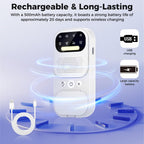 Wireless Smart Bed wetting Alarm - Suitable for Boys, Girls, and Older Kids. with UV Mode, Night Light, Sound/Vibration, High Sensitivity Sensor.for Nighttime bedwetting Training.