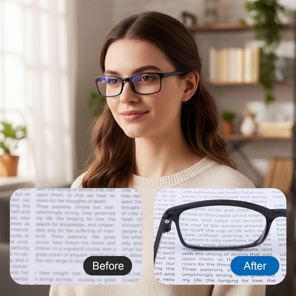 YBEATY 30 Packs Reading Glasses, 1.5x Magnification Adjustable Traditional Black Frames Reading Glasses Eyewear with Comfort Spring Loaded Hinge for Men Women Computer Reader All Day