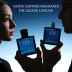 Ycz Charm Unfolds Marine Perfume for Men, 1.7 oz. Long Lasting Eau De Parfum Cologne For Men, Oriental Woody Fragrance - Ideal Special Occasions, Making it the Ideal gentlemen’s Gift