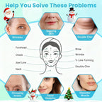 Face Lift Tape,Face Neck Tape Lifting Invisible,256pcs Instant Facelift Tape for Facial,Turkey Neck Jowls,Eyes Loose Skin,Double Chin,Wrinkles,Sagging Skin Tightening,V-Edge Face Necks Less Strip