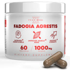 Testosterone Booster for Men with Fadogia Agrestis 1000mg Per Serving - Improve Natural Testosterone production, Increase Energy and Muscle Growth - Workout Supplement USA Made (60 Capsules)
