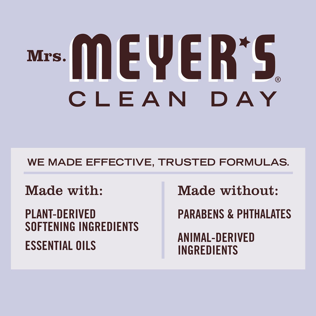 MRS. MEYER'S CLEAN DAY Dryer Sheets, Lavender, 80 ct (Pack of 3)