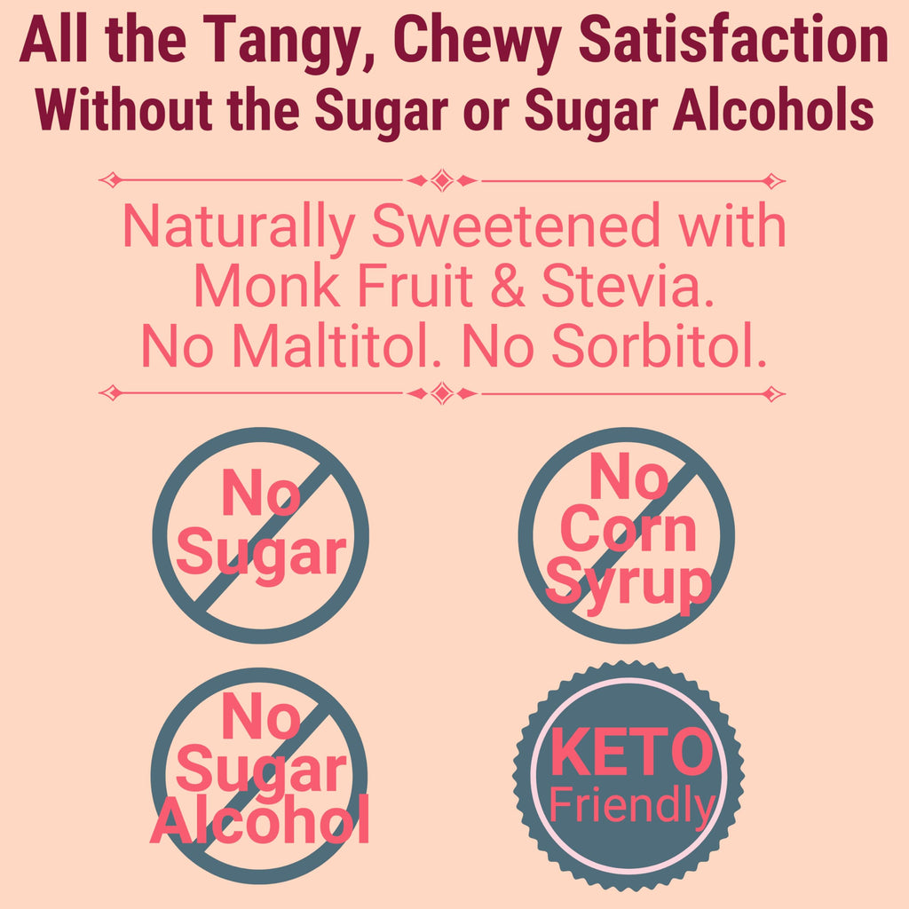 High-Fiber Keto Snacks, Healthy Snacks for Adults, Collagen Protein Keto Snack, Healthy Fiber Snack Gummies, Gluten Free No Sugar Low Calorie Low Carb Fat Free Gummy Candy, Bovine Collagen Peptides