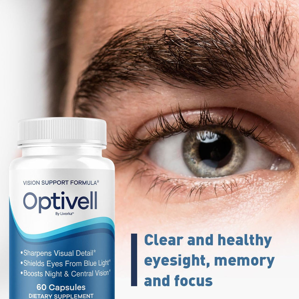 (2 Pack) Optivell Eye Capsules - Official Optivell Advanced Premium Vision Support Pills - Maximum Strength, Natural Vitamins for Overall Health & Wellness Reviews, 120 Capsules for 2 Months