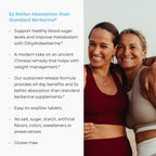 Endurance Products Endur Dihydroberberine SR, Helps Support Blood Sugar Health, Metabolism & A Healthy Weight, Gluten Free, 150mg (180 Tablets)