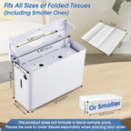 DUTYWORKS Countertop Paper Towel Dispenser, 200-Sheet Capacity