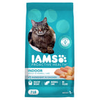 IAMS Proactive Health Indoor Dry Cat Food, Chicken & Turkey, 7 lb