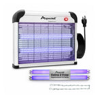 ASPECTEK Electric Bug Zapper, 20W UV Bulbs, Fly, Mosquito, Gnat and Moth Control, Indoor and Covered Outdoor Use for Home, Garage, Patio and Farm, Includes 2 Replacement Bulbs