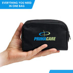 PrimaCare Medical DS-9197-BK Professional Classic Series Manual Adult Size Blood Pressure Kit, Emergency Bp kit with Stethoscope and Portable Leatherette Case, Nylon Cuff, Black