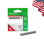 Arrow 215 JT21 Thin Wire Staples for Staple Guns and Staplers, Use for Upholstery, Crafts, General Repairs, 5/16-Inch Leg Length, 7/16-Inch Crown Width, 1000-Pack, Made in the USA