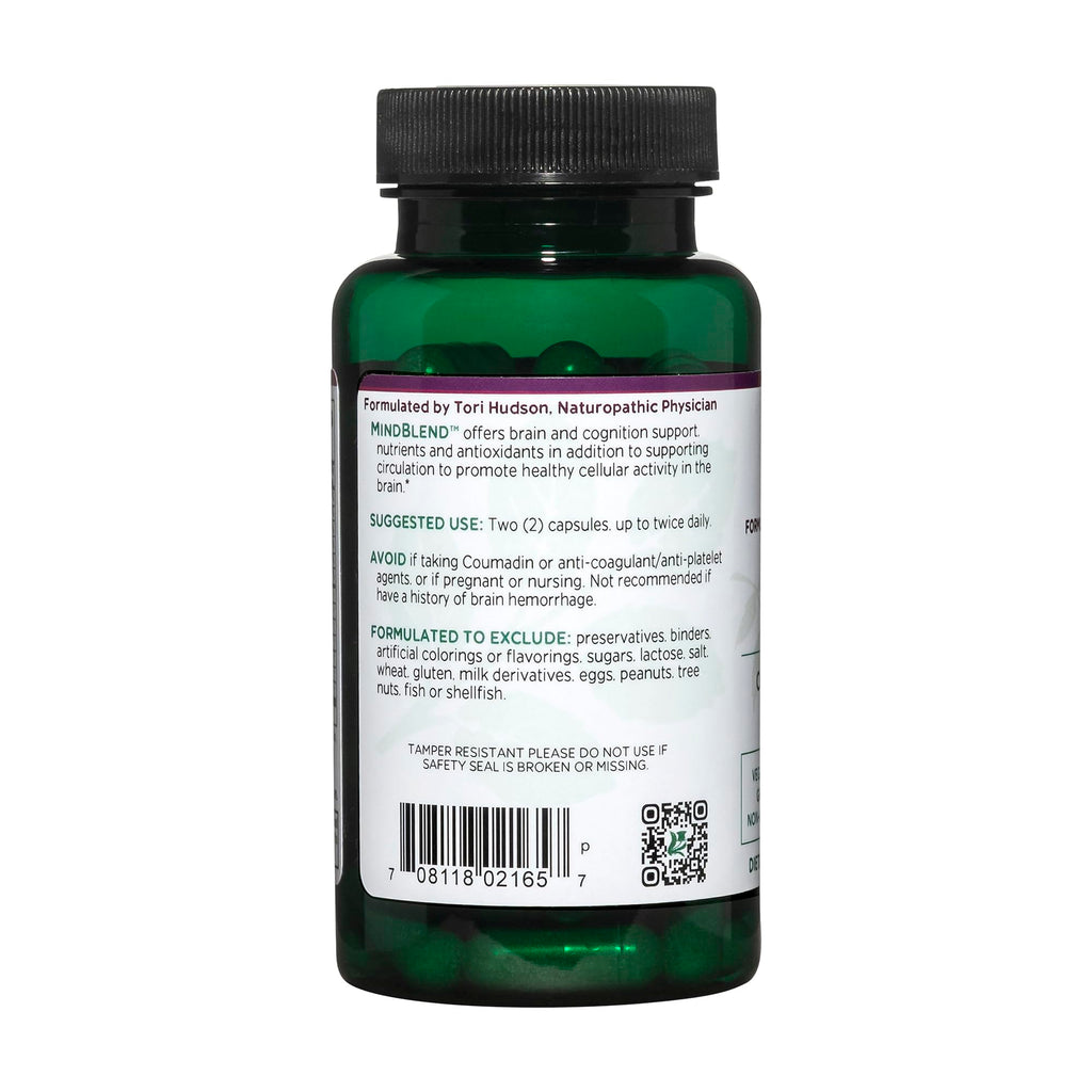 Vitanica, MindBlend, Brain Support, Vegan, 60 Capsules