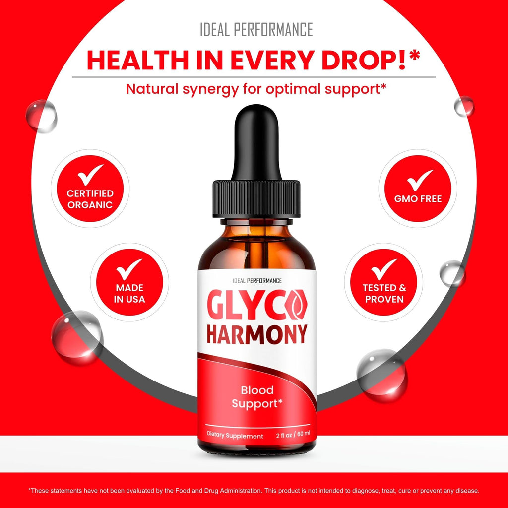 IDEAL PERFORMANCE Glyco Harmony Drops, GlycoHarmony Droppers Reviews (3 Pack)