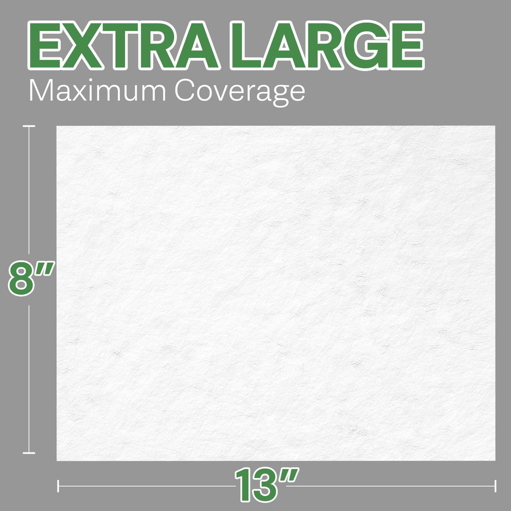 Adult Wipes Extra Large Scented - Skin-Friendly Incontinence Wet Wipes for Adults & Elderly Disposable Washcloths - 8x13" 4 Packs of 60 (240 Wipes)