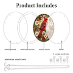 UNIQGIFTS Acrylic Puzzle Suncatcher, Sun Catchers Puzzle for Window Hanging