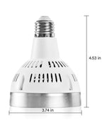 Bright Led Pool Light Bulb,120V 65W with 6000LM E27/E26 Base Pool Light Bulb Daylight White 6000K Swimming Pool Replacement for Most Pentair Hayward Light Fixtures