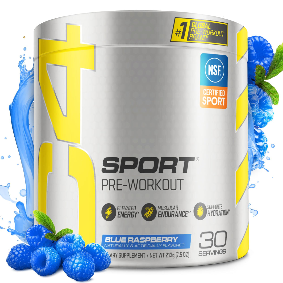 Cellucor C4 Sport Pre Workout Powder Blue Raspberry - Pre Workout ...