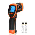 Kizen Infrared Temperature Gun - Handheld Surface Infrared Thermometer for Griddle, Grill, Pizza Oven, Candy, & A/C - Laser Thermometer Gun -58F to 1112F - Surface Temp Gun